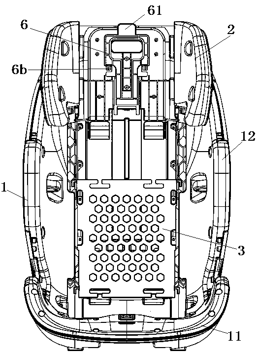 Headrest adjusting mechanism of child safety seat