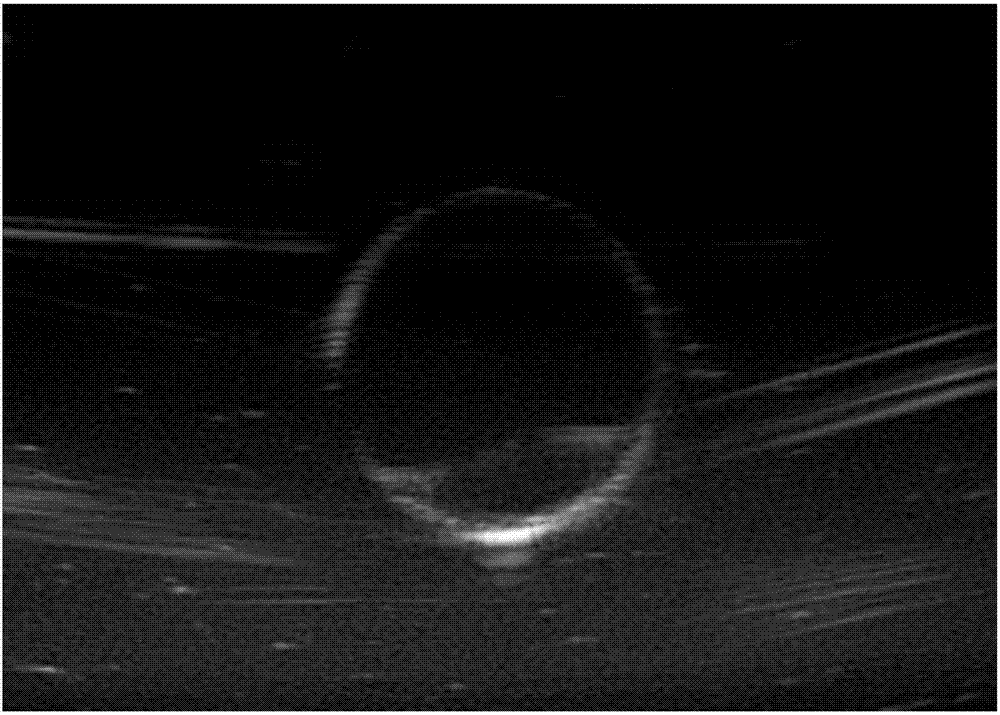 Chitosan nanometer micro-bubble and preparation method and application thereof