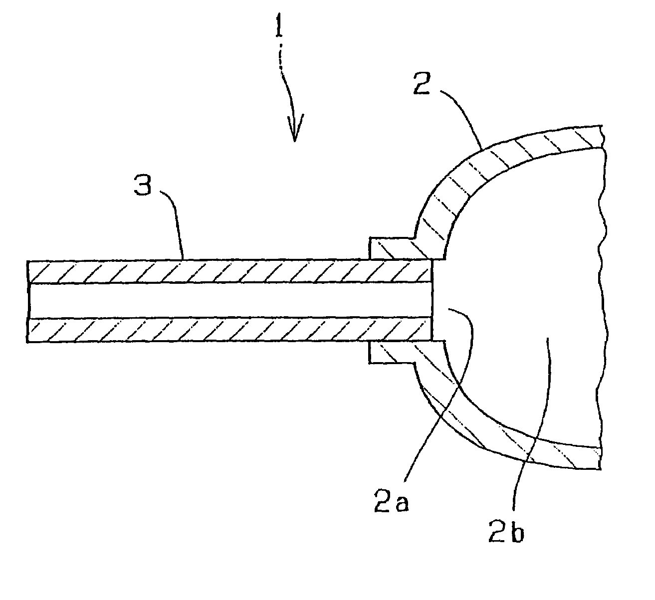 High pressure discharge vessel for an alumina high-intensity discharge lamp