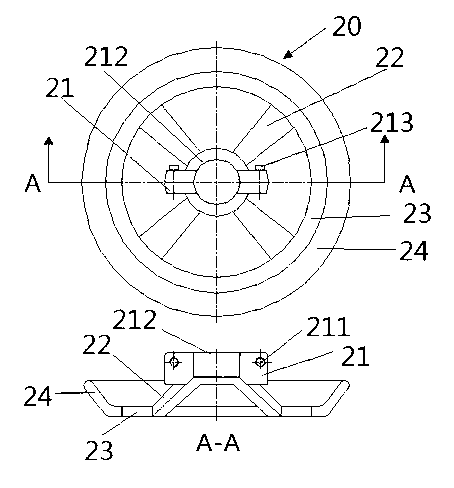 Lightning protection insulator for 10KV tension rods