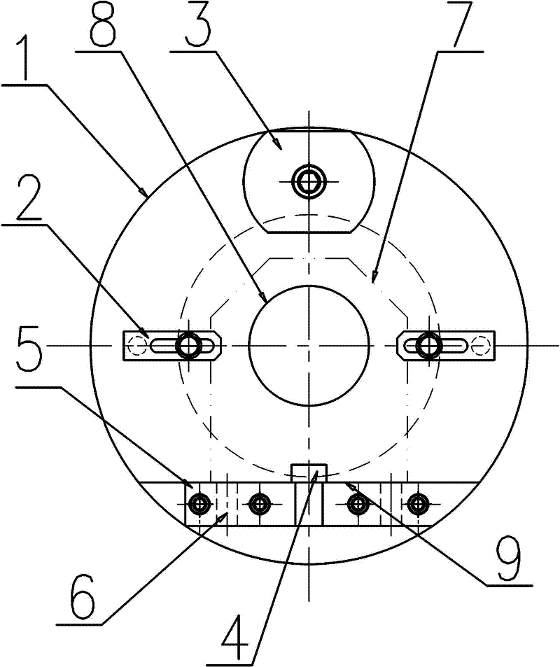 Tool and method for processing bearing pedestal by using lathe