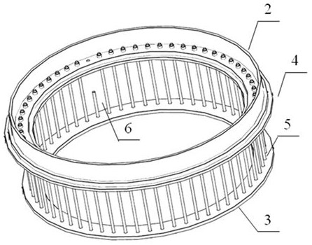 Method for replacing pre-embedded anchor bolt of concrete tower drum