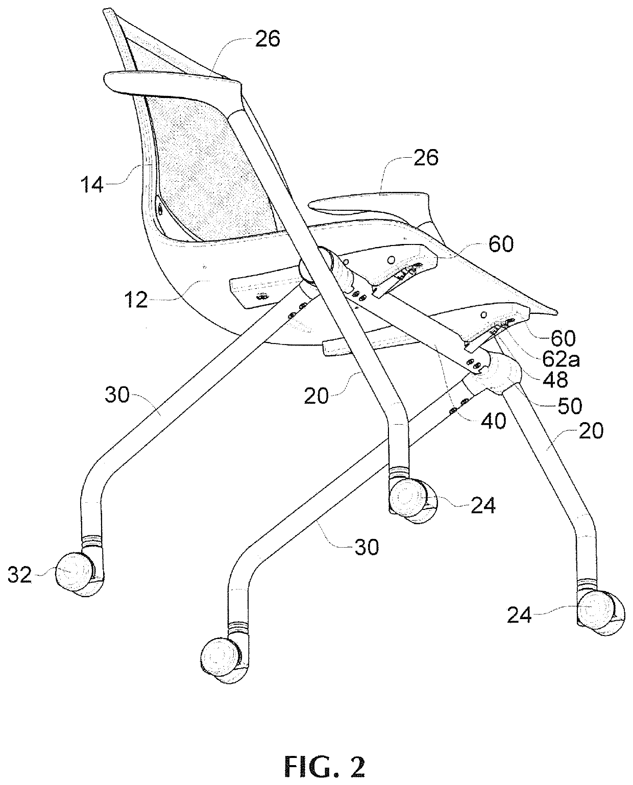 Assembly-type chair