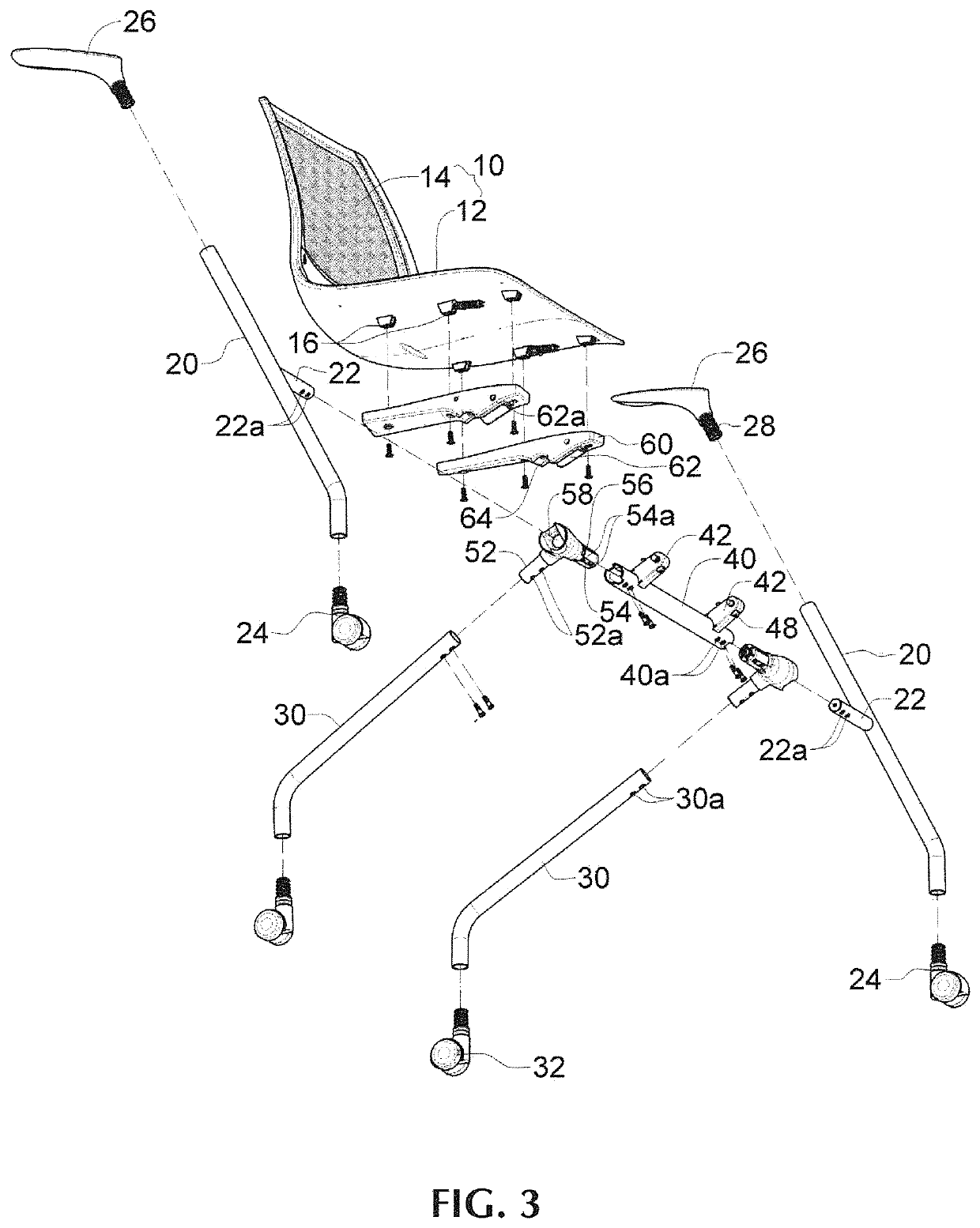 Assembly-type chair