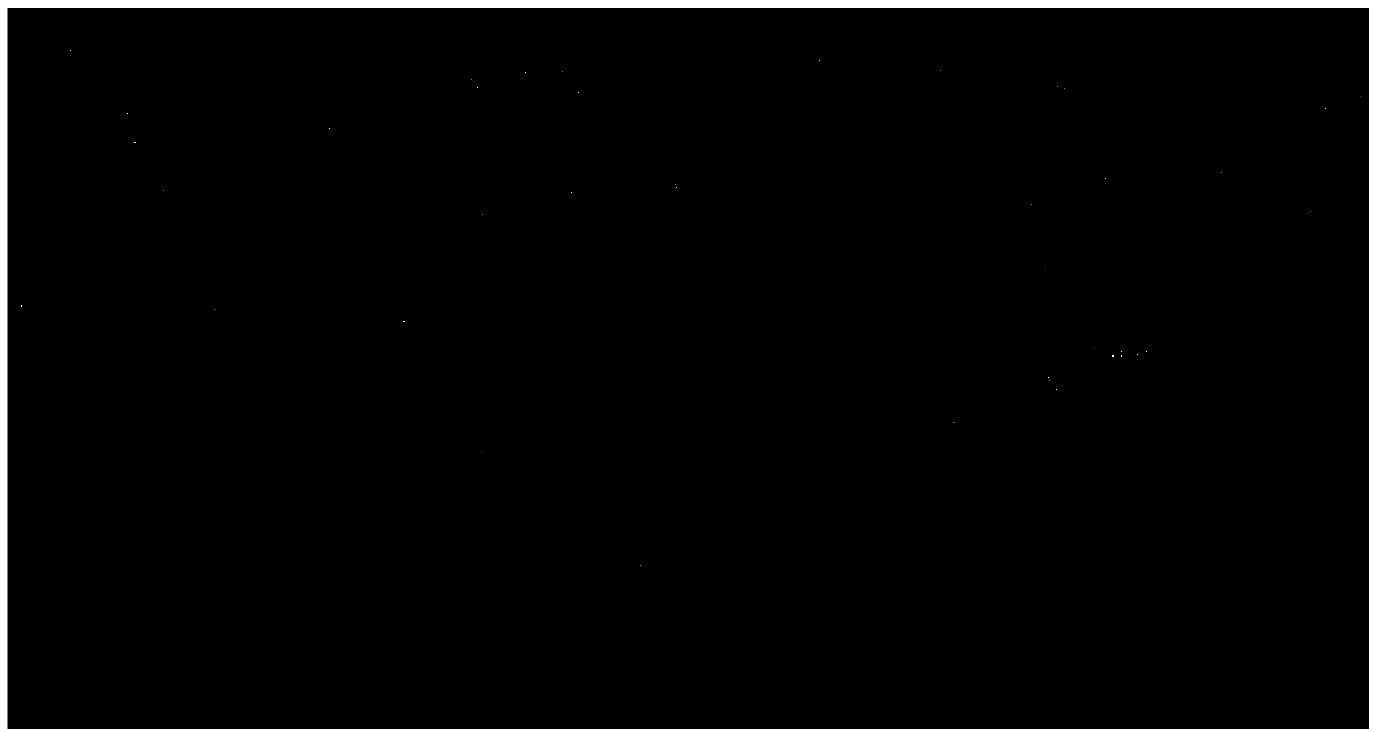 Method for producing oil-gas separation glass fiber filter paper through hot air drying