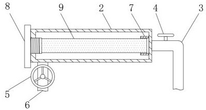 An anti-clogging heat exchanger with online detachable filter tube