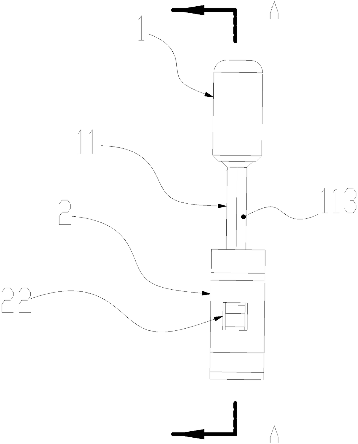 Lapped installation thread-off-proof release buckle and release buckle box