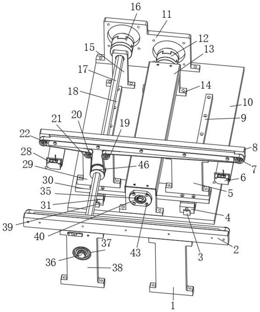 Adjustable assembly line table bed and using method