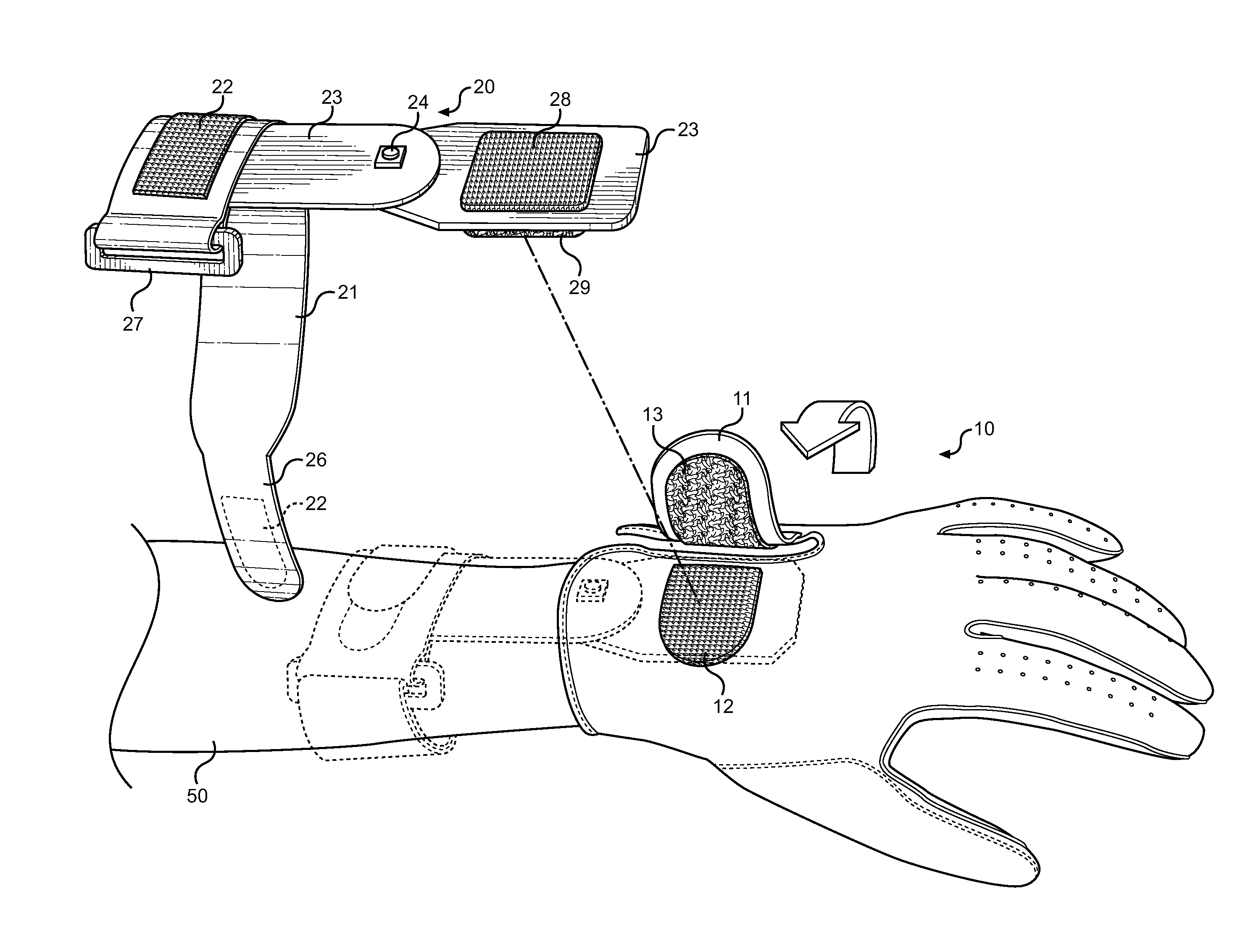 Wrist Training Device for a Golf Swing and Putting Stroke