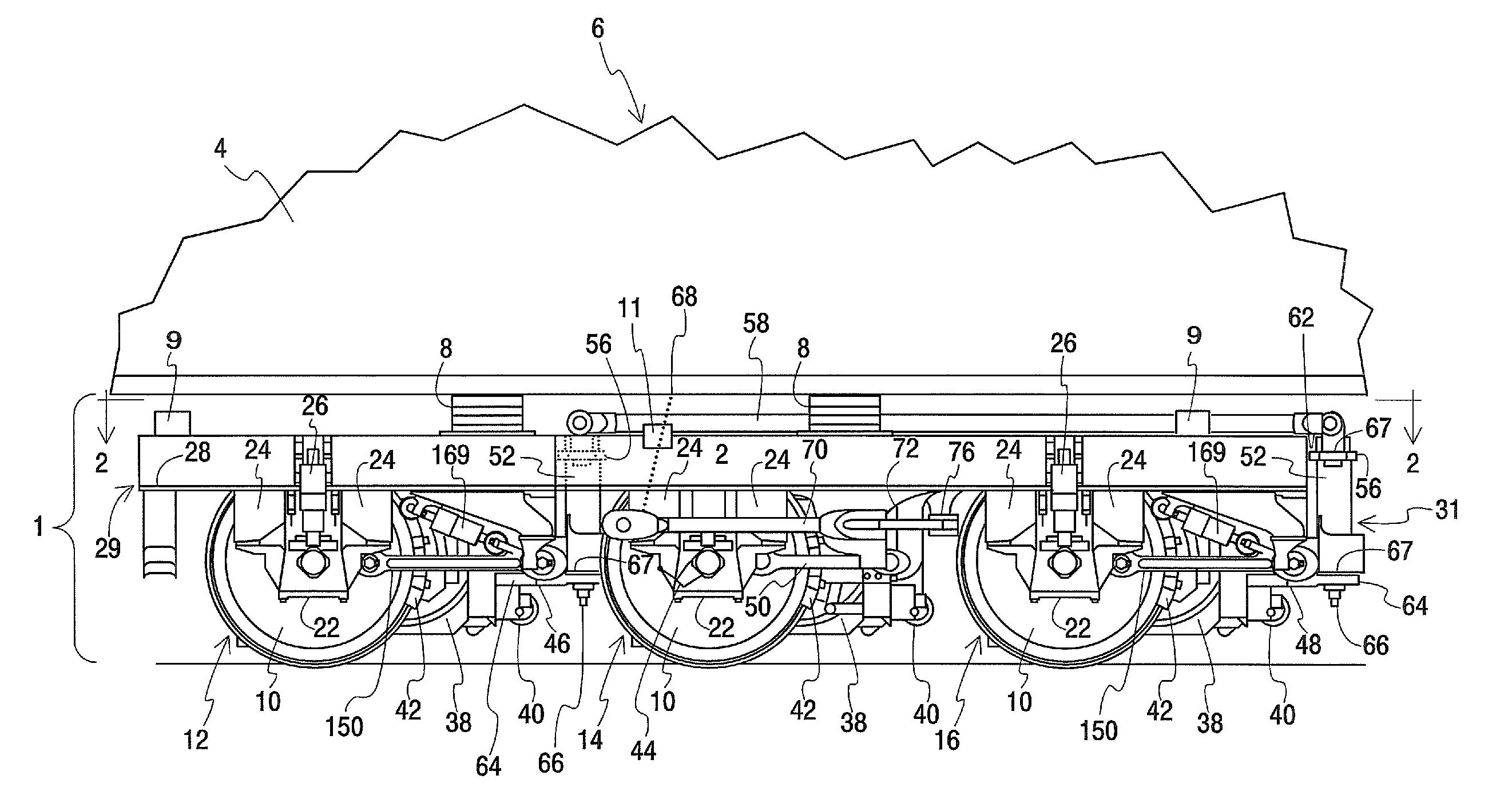 Self-Steering Radial Bogie