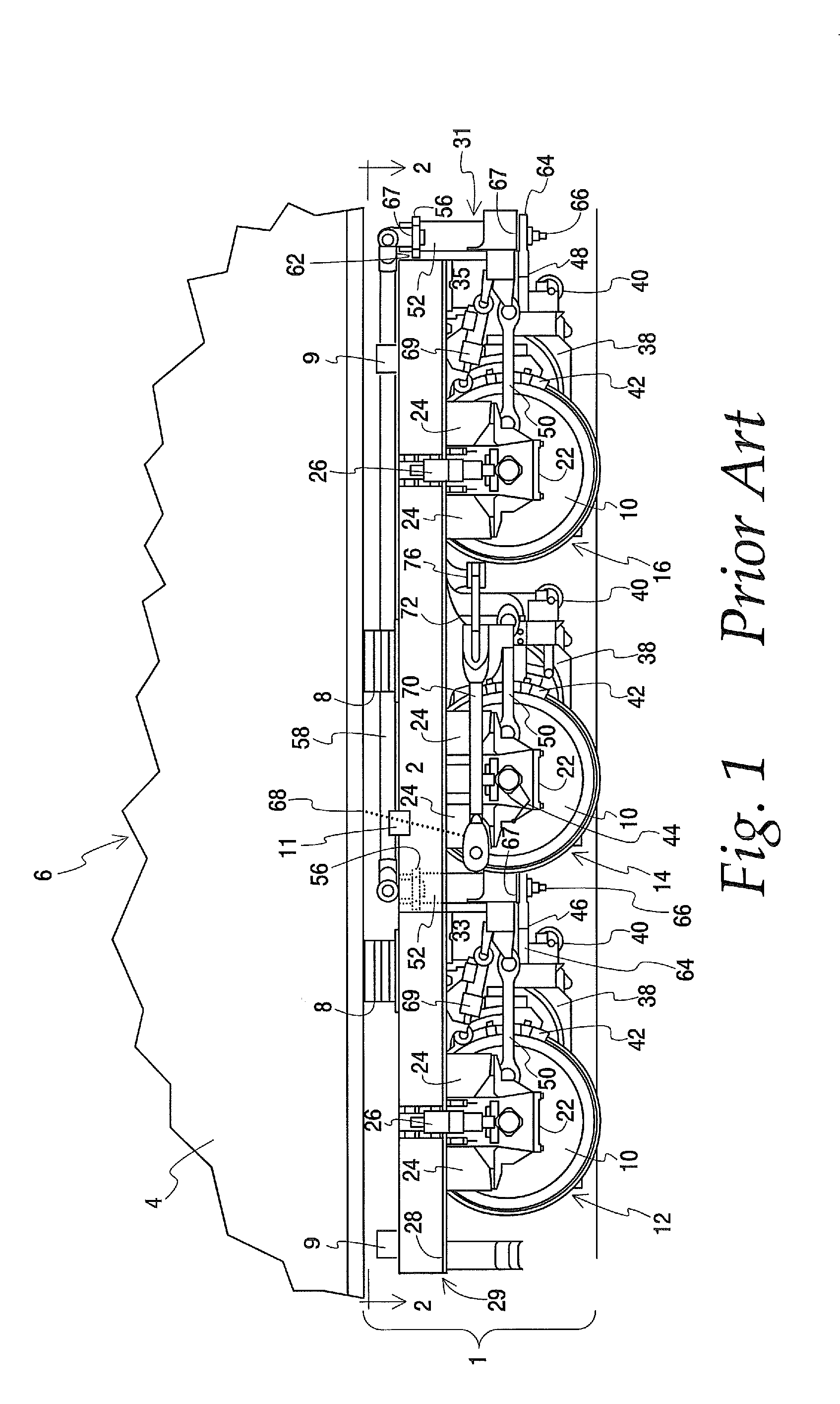 Self-Steering Radial Bogie