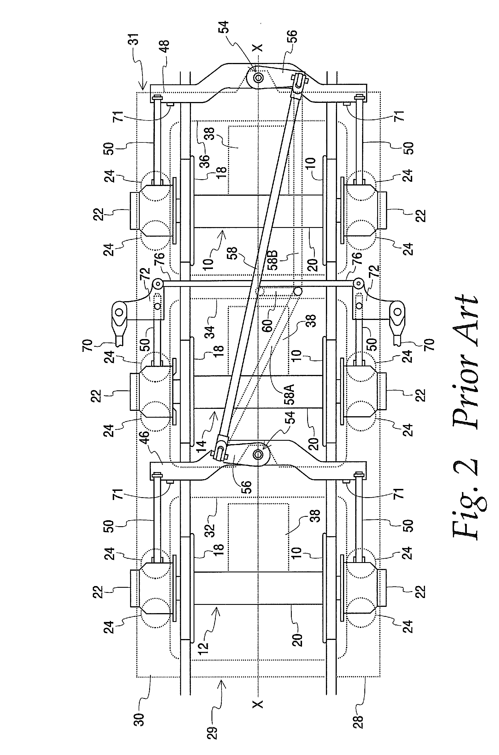 Self-Steering Radial Bogie