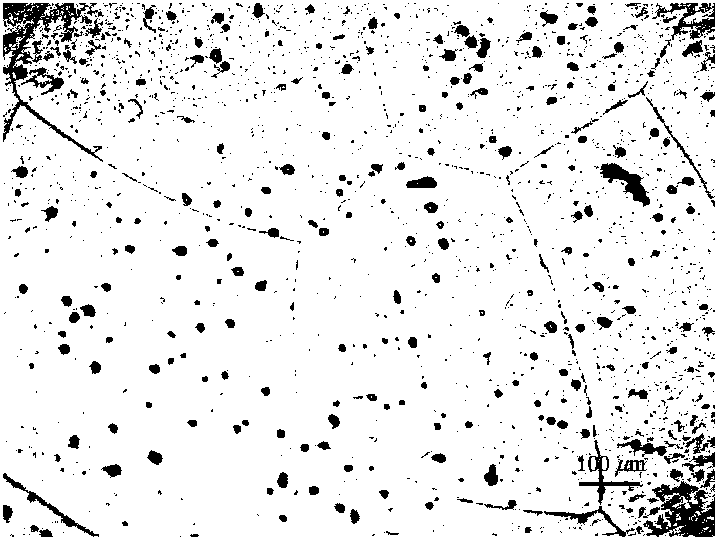 Niobium titanium aluminum alloy added with trace boron and preparation method thereof