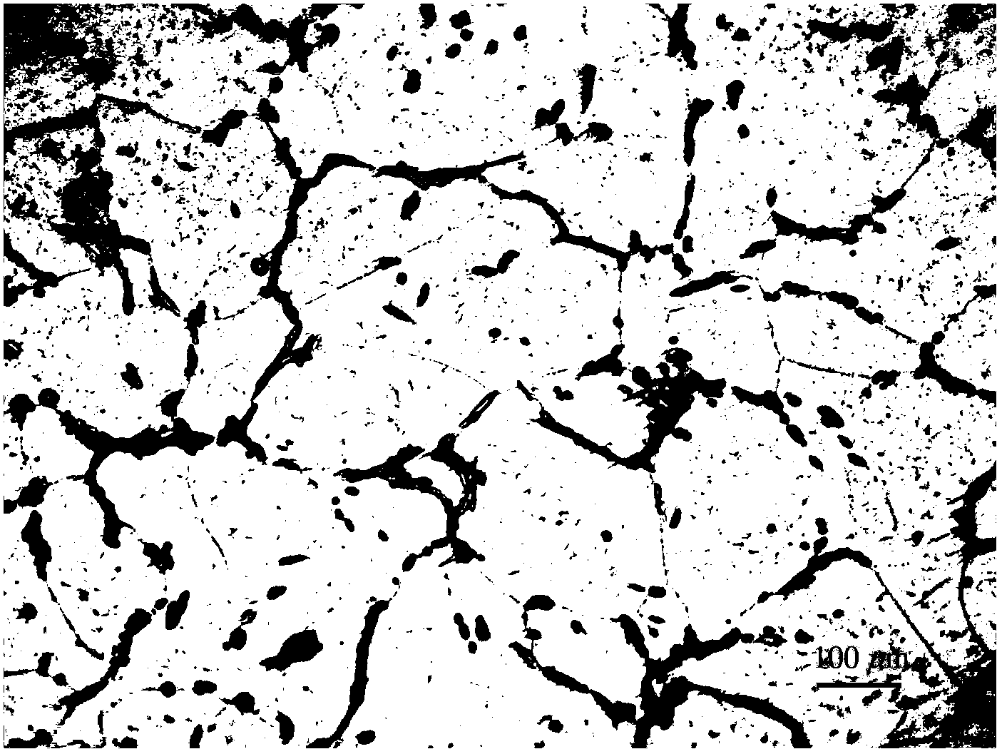 Niobium titanium aluminum alloy added with trace boron and preparation method thereof