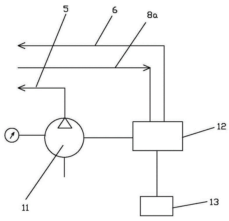 Section-by-section pressurization lower limb vein auxiliary backflow air sac