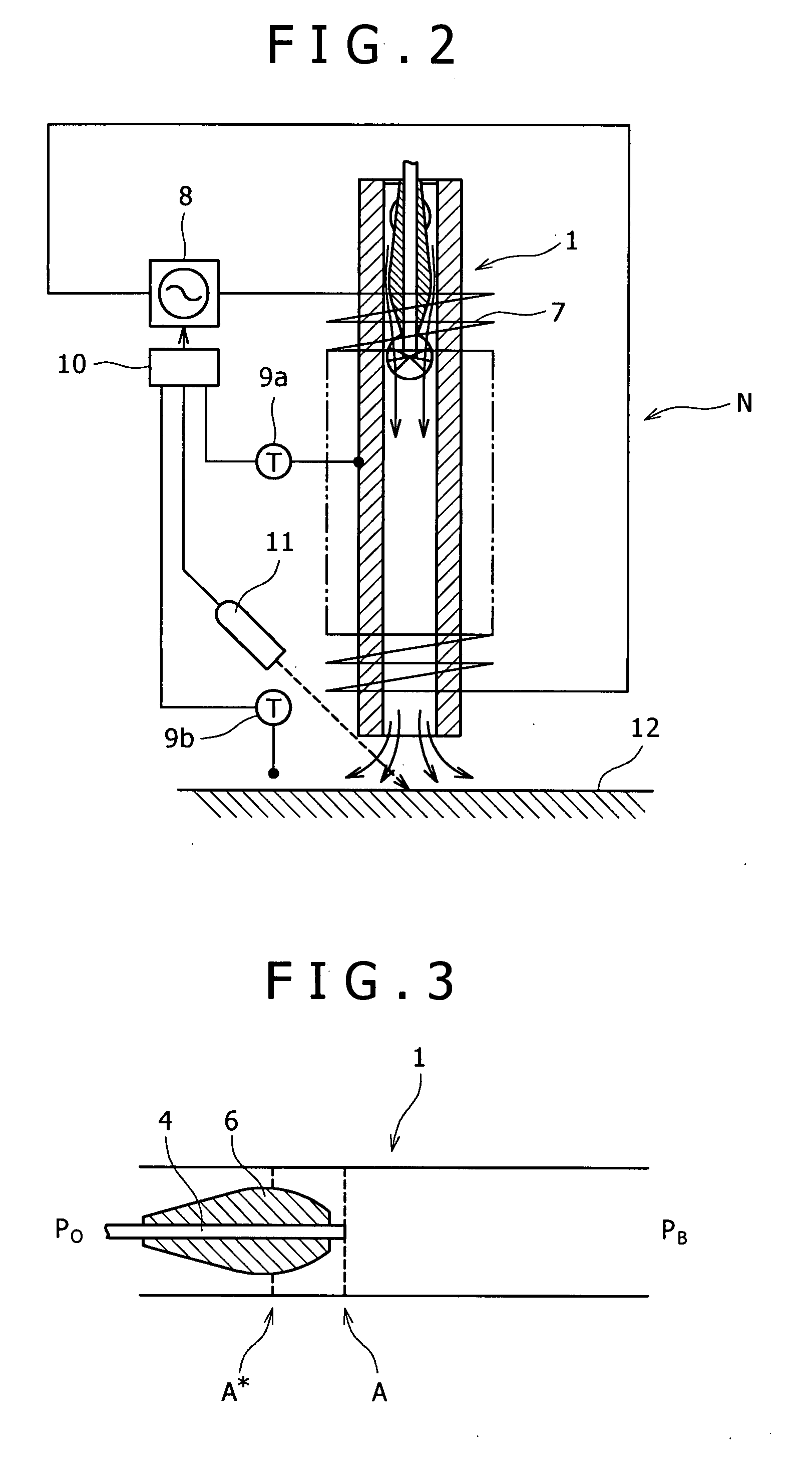 Thermal spraying nozzle device and thermal spraying system using the same