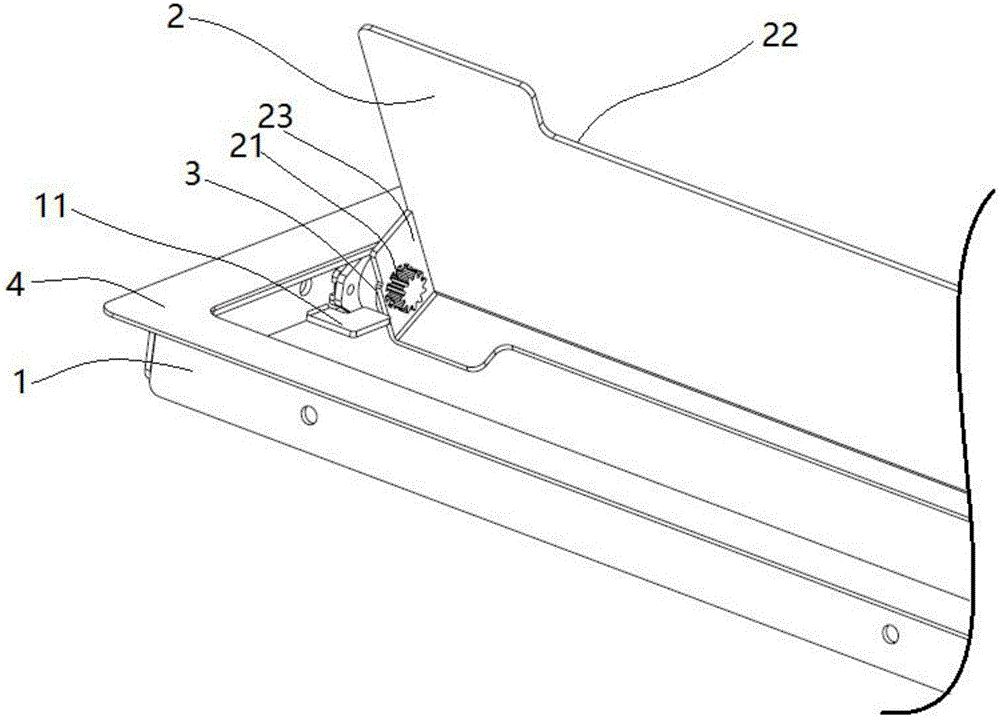 Reversible wire box with damping structure