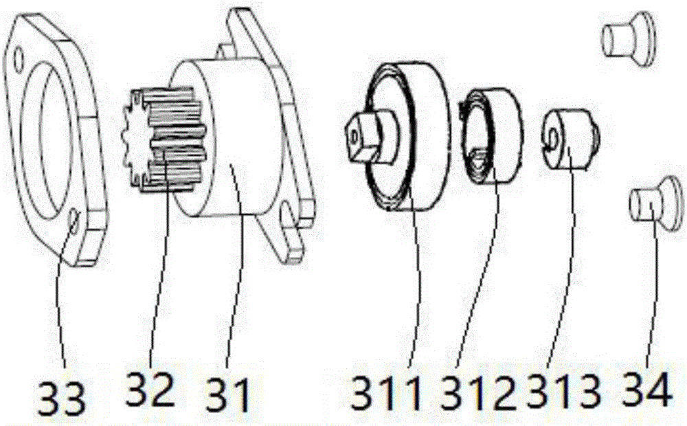 Reversible wire box with damping structure