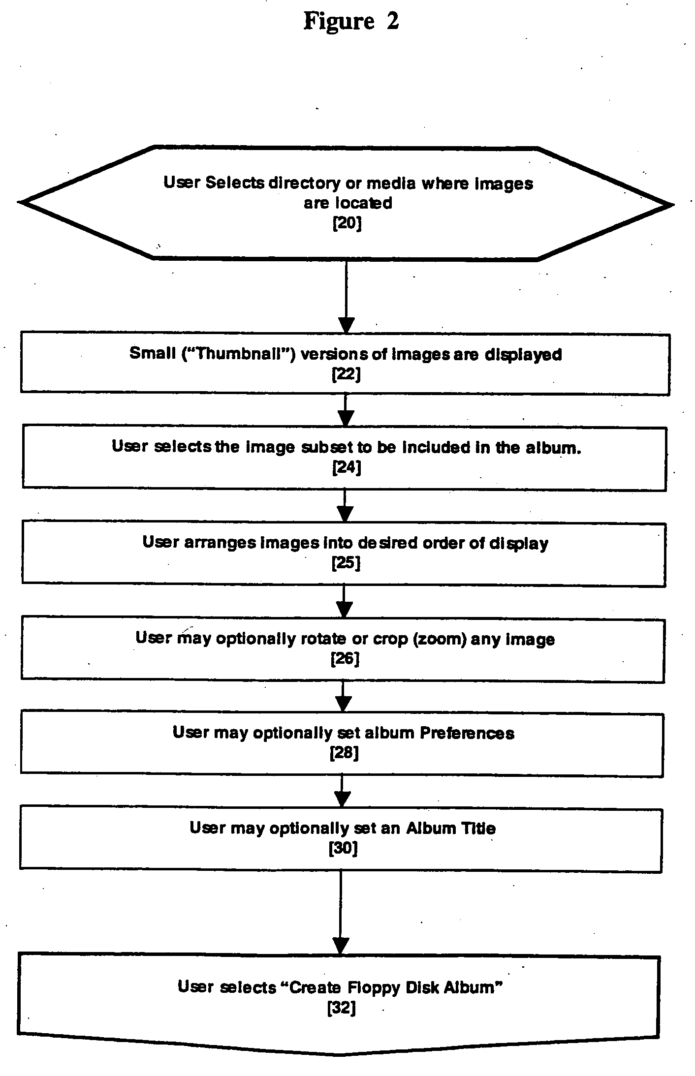 Method and apparatus for the display of still images from image files