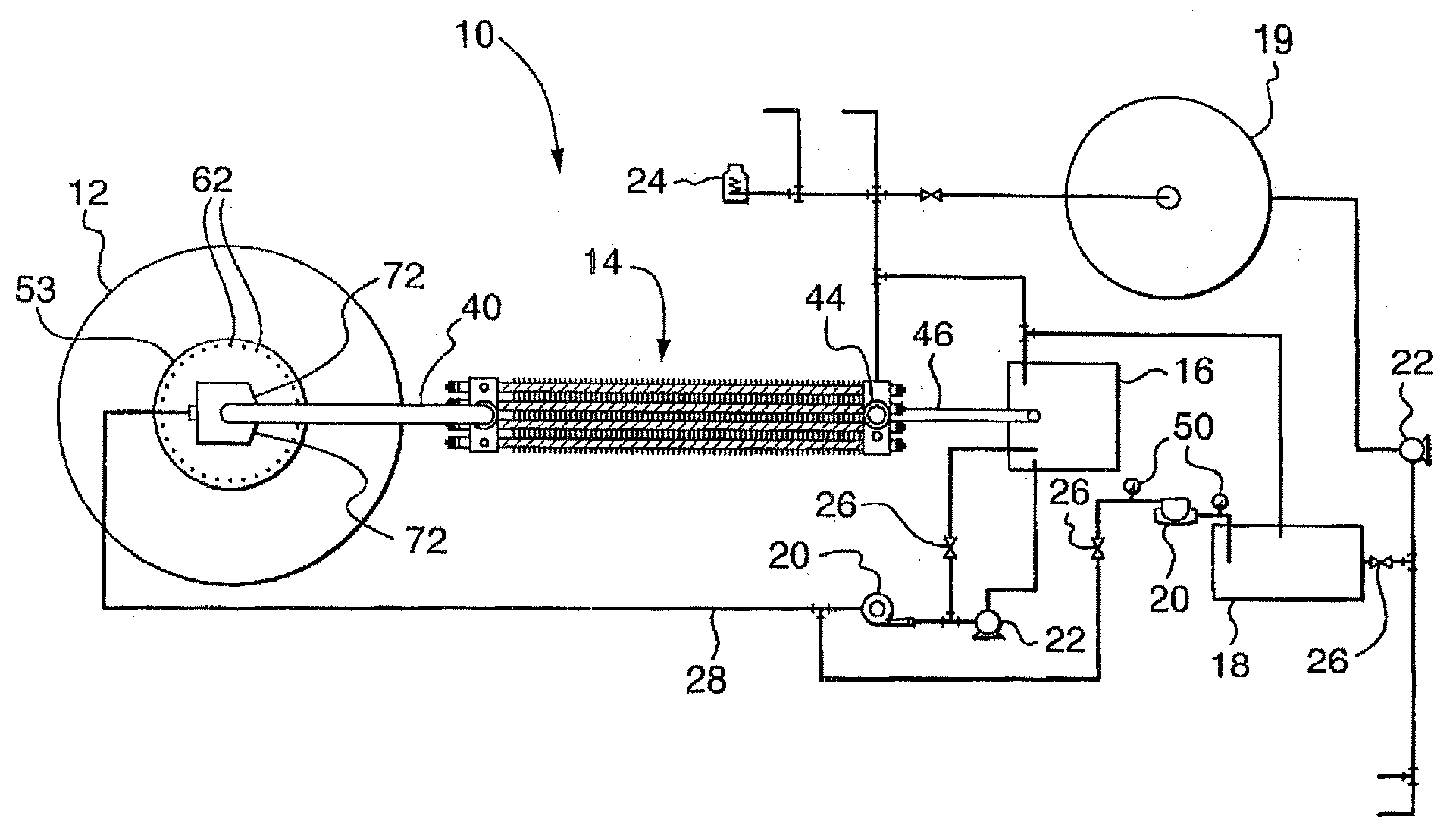 Pyrolysis system for waste rubber