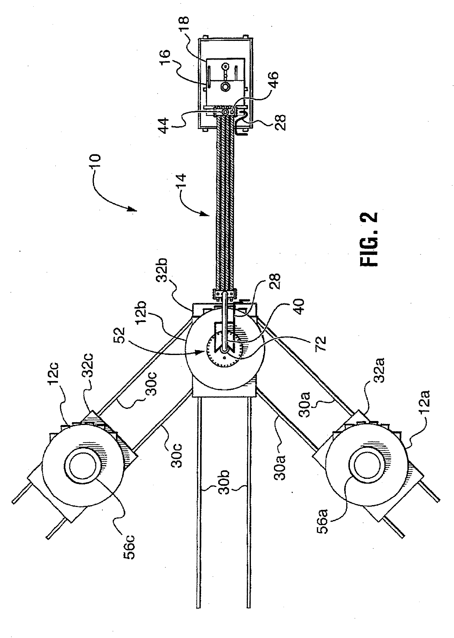 Pyrolysis system for waste rubber