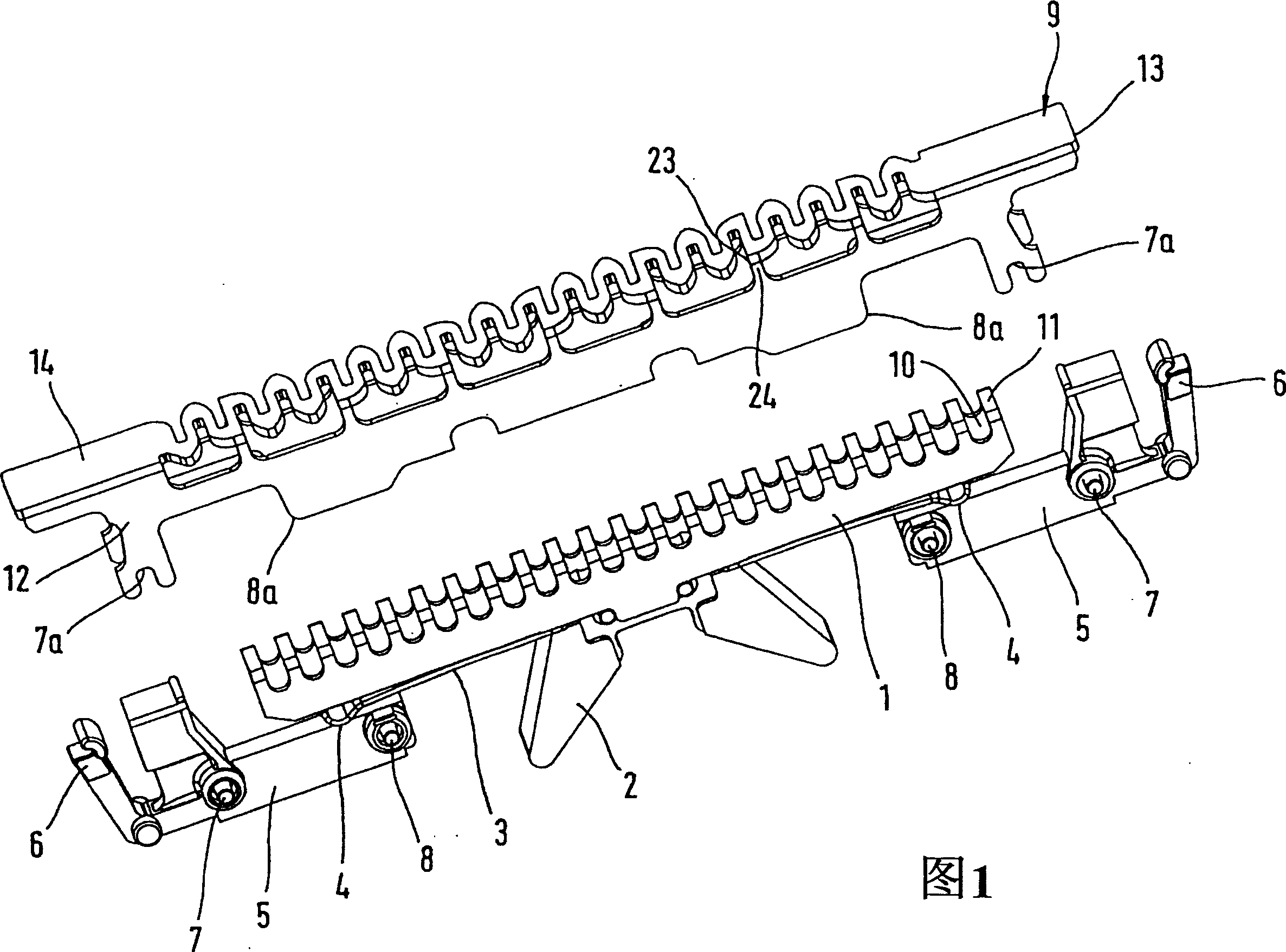 Shearing head for hair clippers