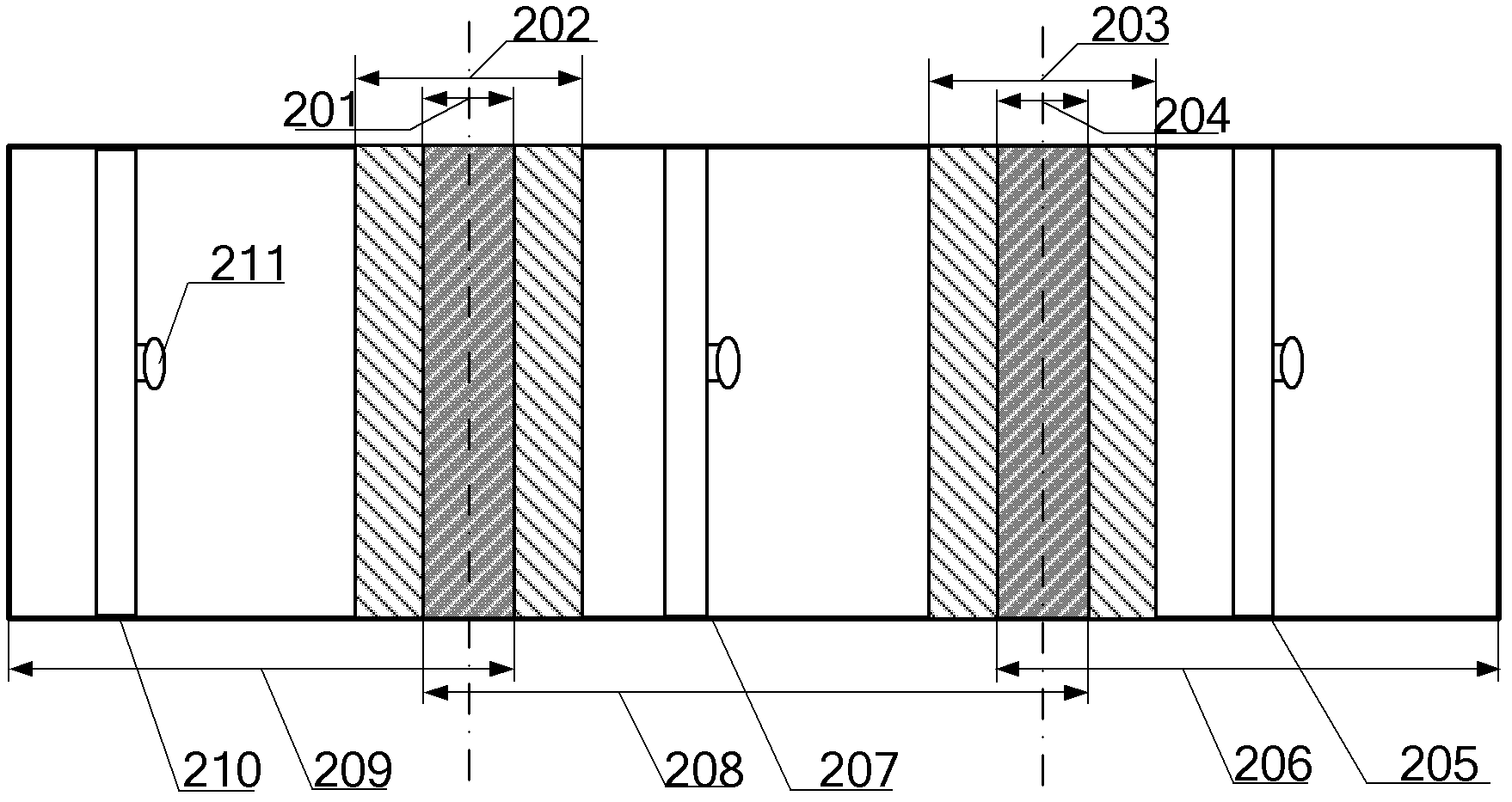 Cutting process offline coordination method of multi-beam type water jet cutting system