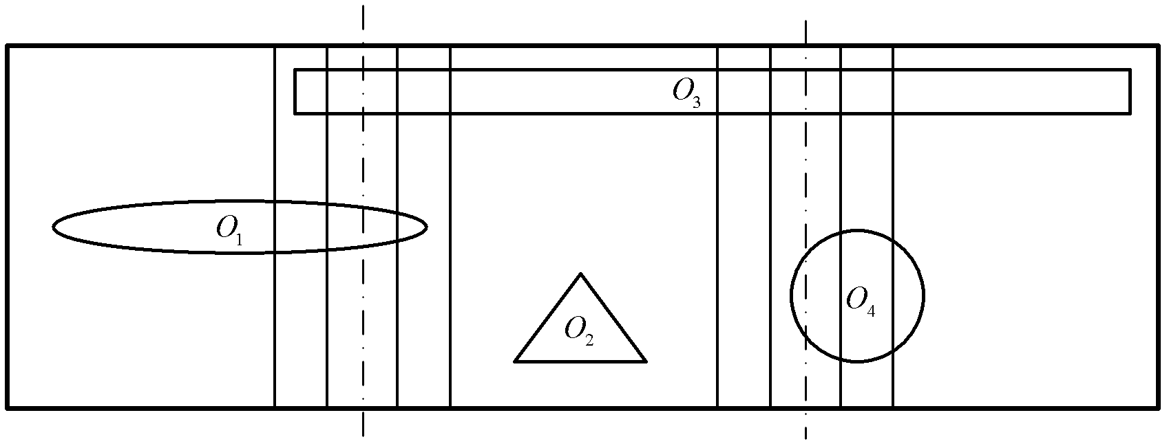 Cutting process offline coordination method of multi-beam type water jet cutting system