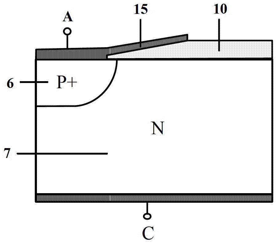 A power ldmos device with junction field plate