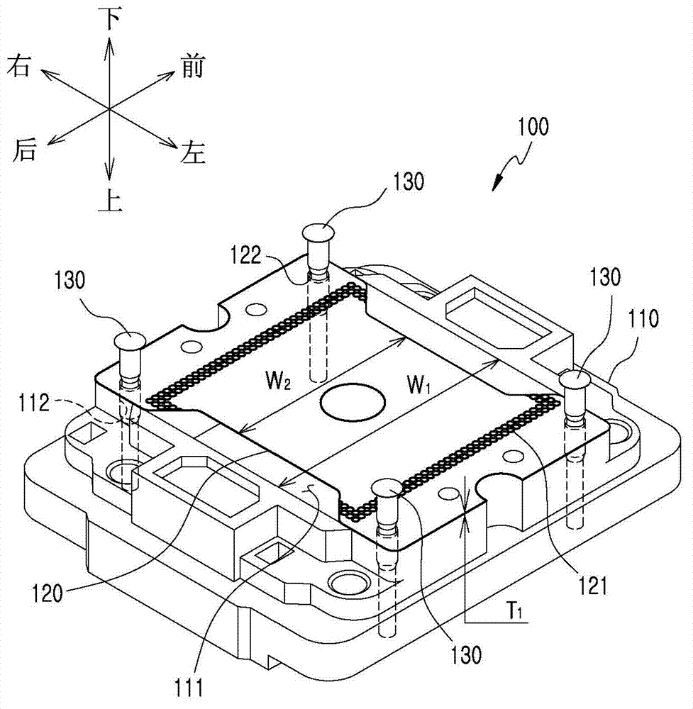 Plug-in used for test sorter