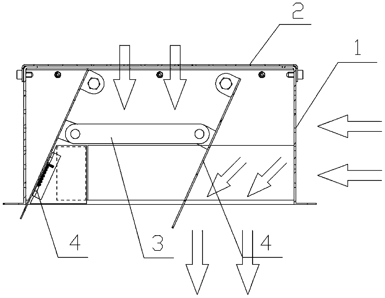 Rail vehicle and its air intake device