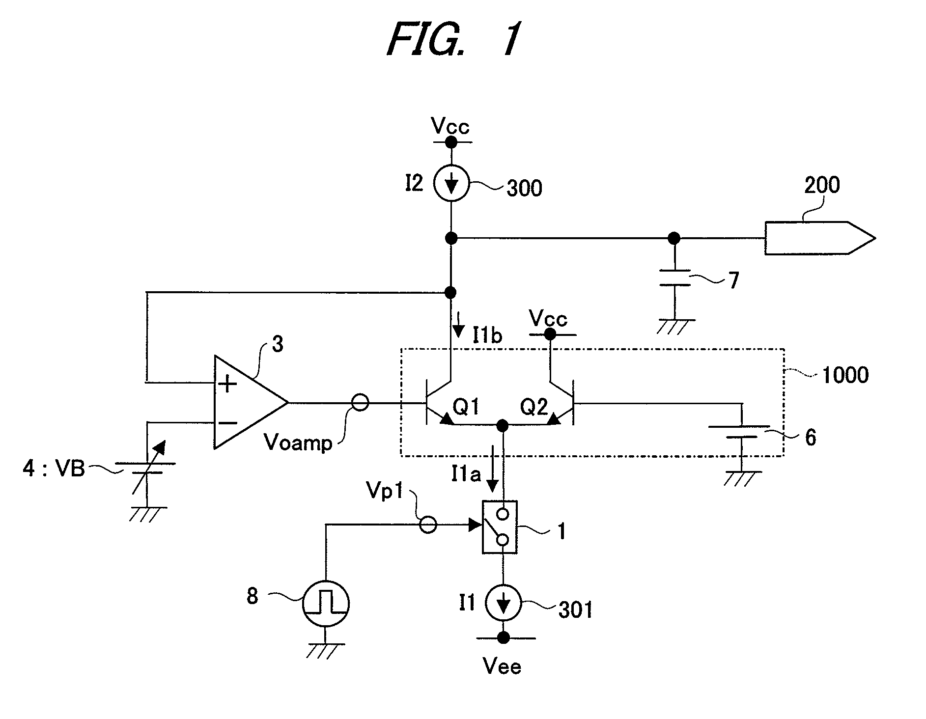 Ramp generator and circuit pattern inspection apparatus using the same ramp generator