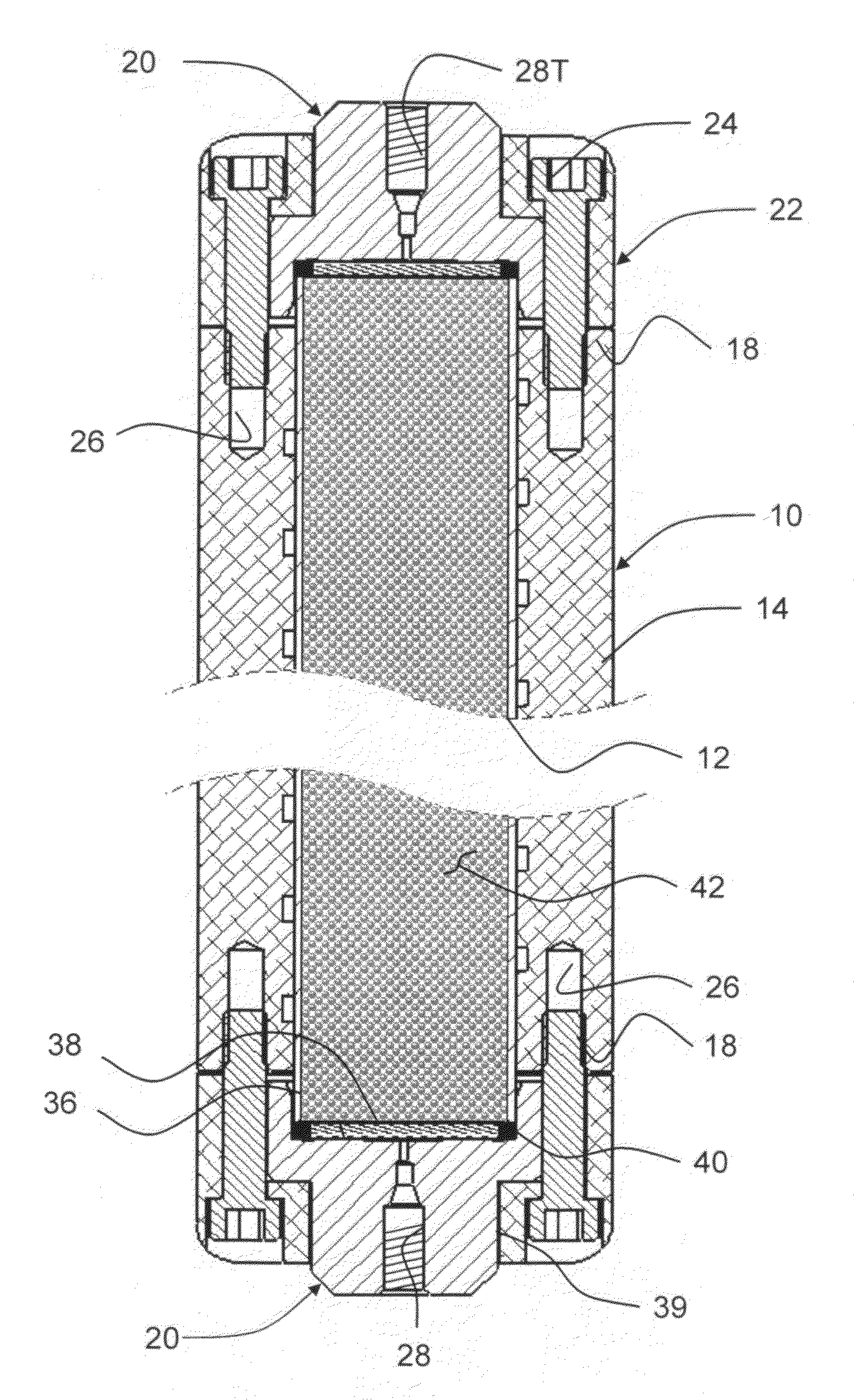 HPLC preparative column design