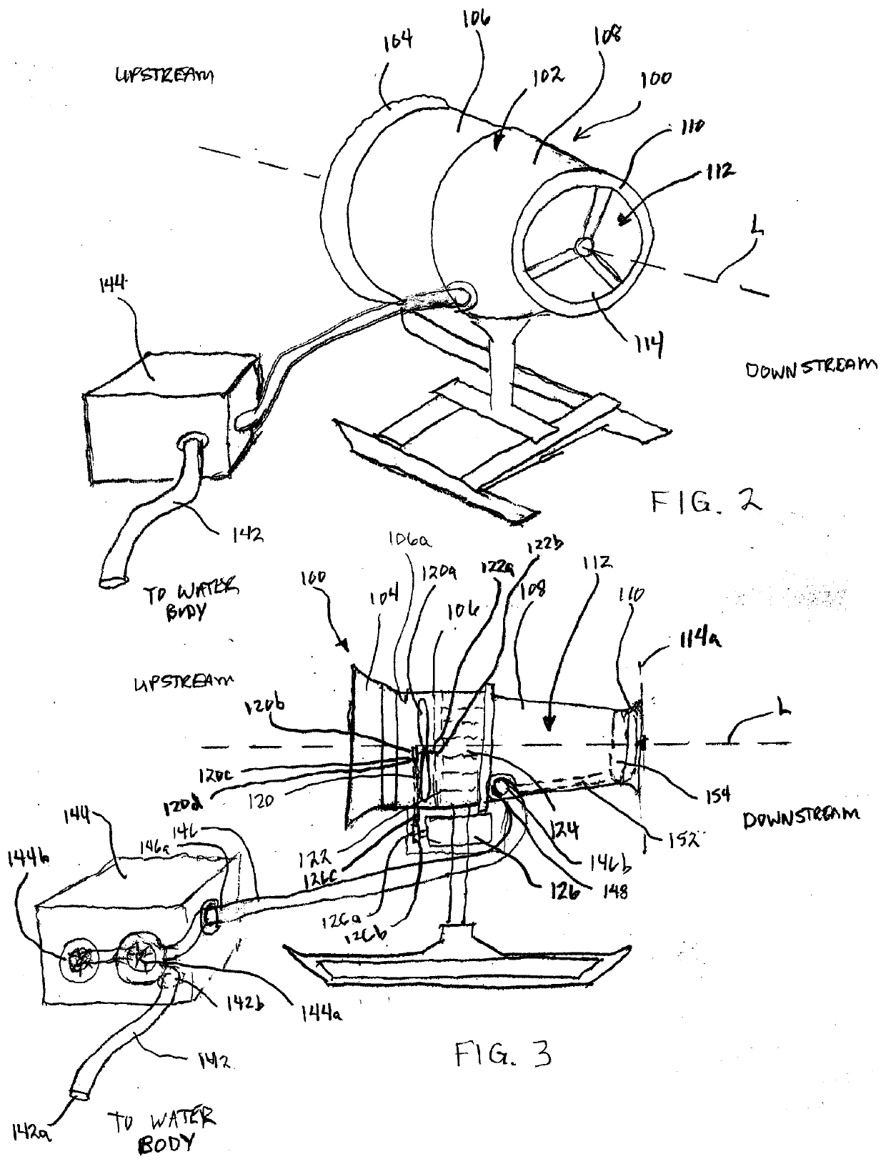 Evaporator for ambient water bodies, and related system and method