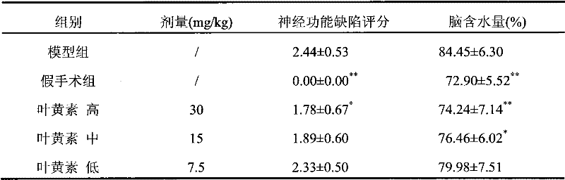 Application of lutein in preparation of medicaments for preventing and treating cerebral vascular diseases