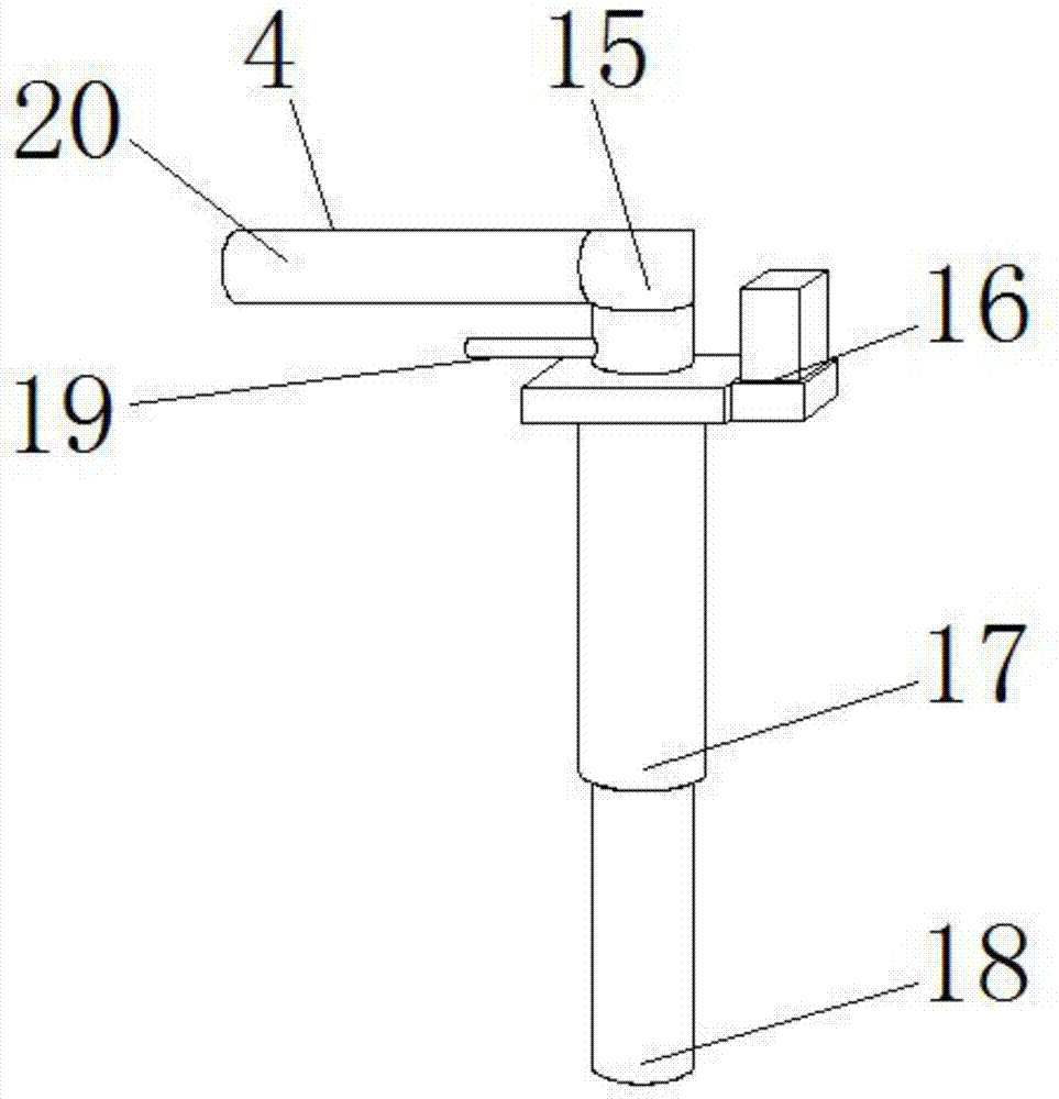 Pretreatment sediment box for sewage treatment