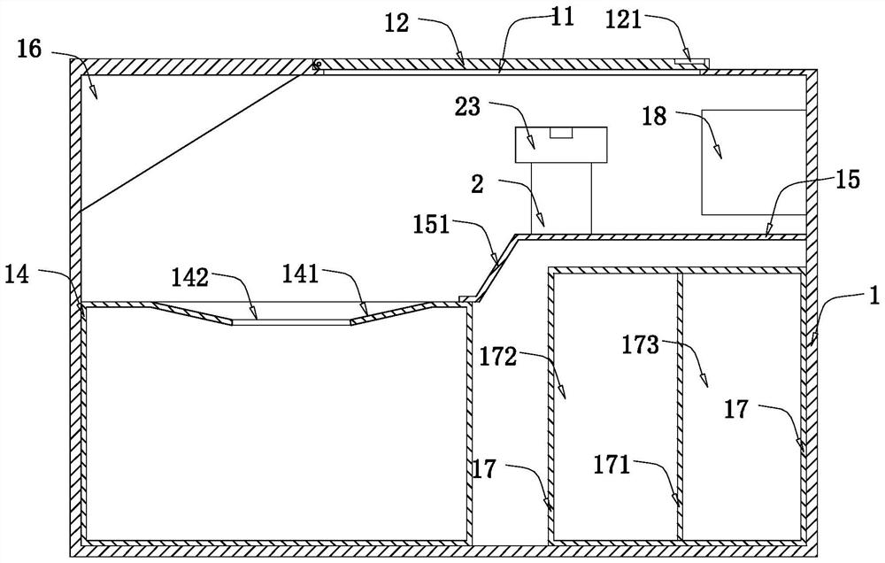 Genital care cleaning device