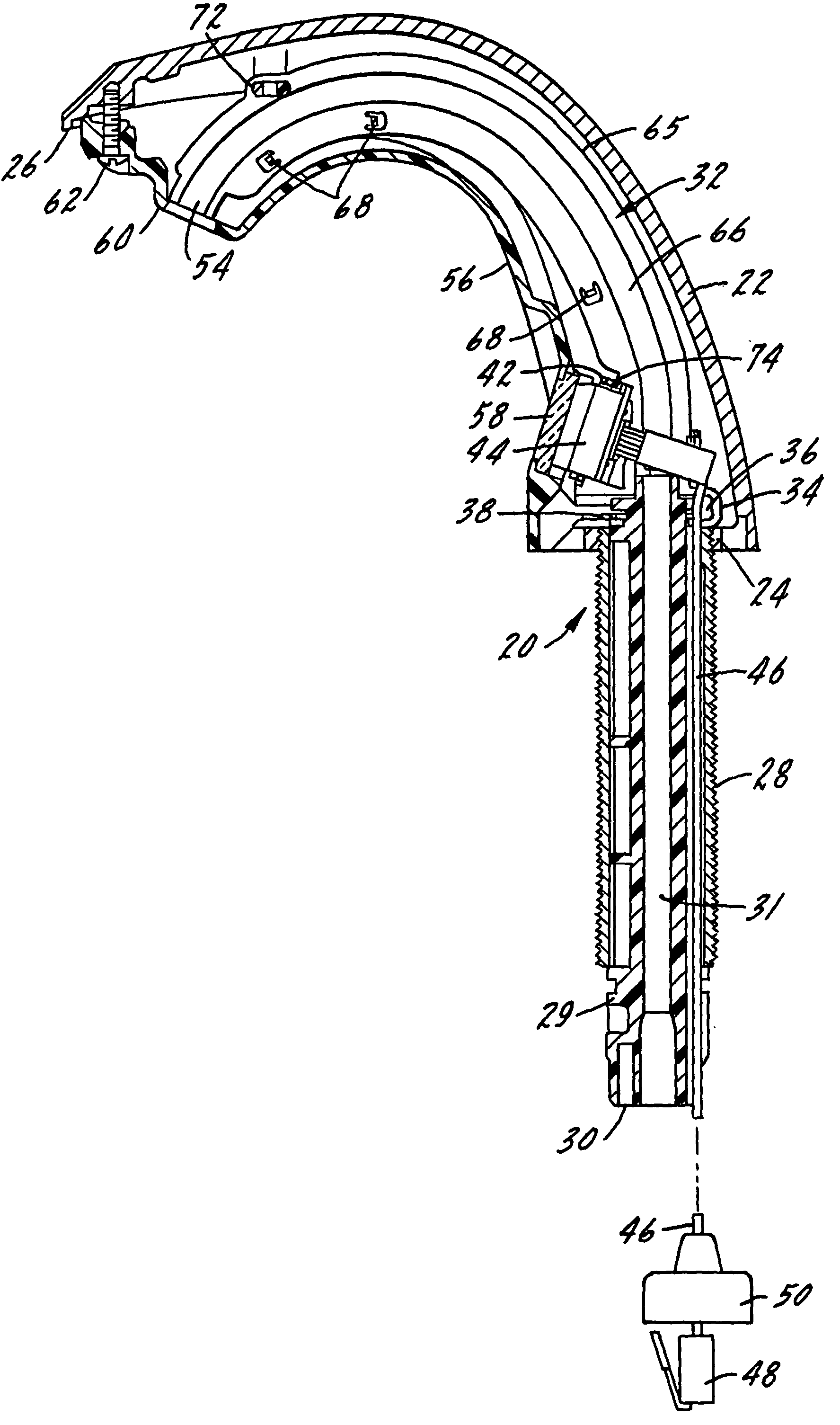 Electronic soap dispenser