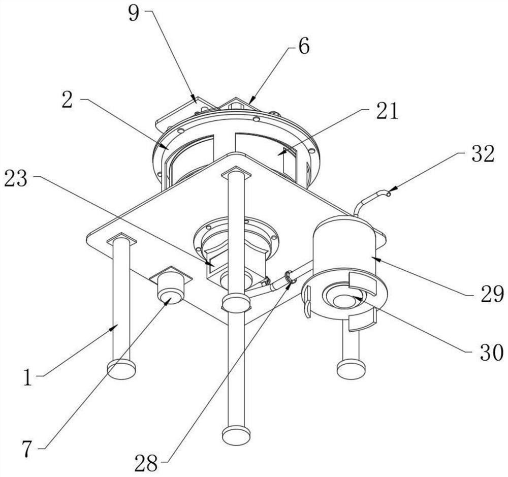 Stock solution oil tea production device and production process capable of automatically blending materials