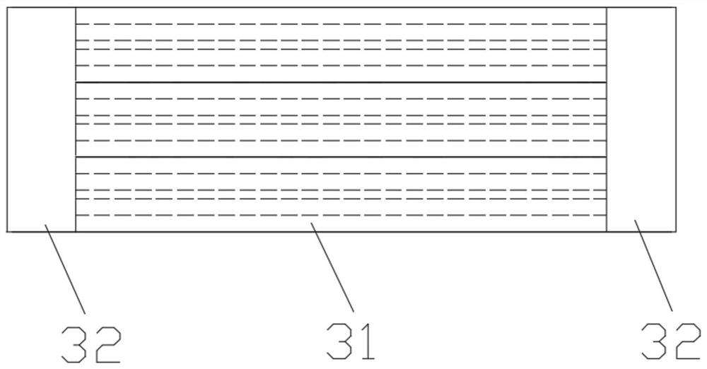 Ditch cover plate for supporting underground transportation of railless rubber-tyred vehicle