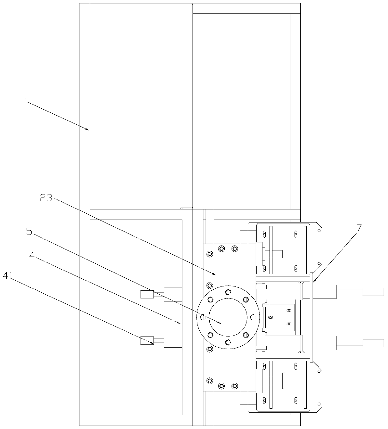 Full-automatic wire rod double-end oblique angle cutting-off machine