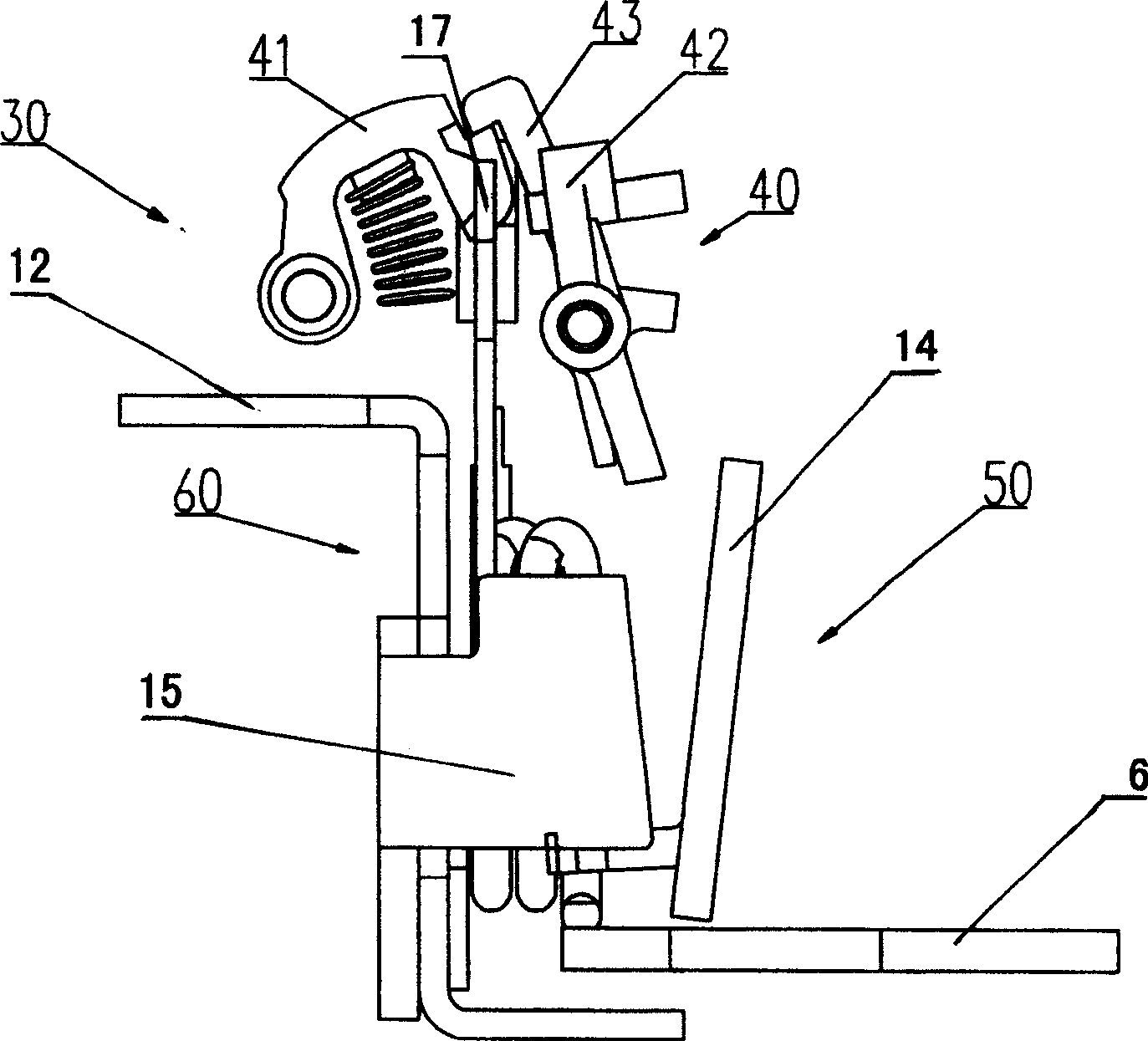 Breaker tripping release