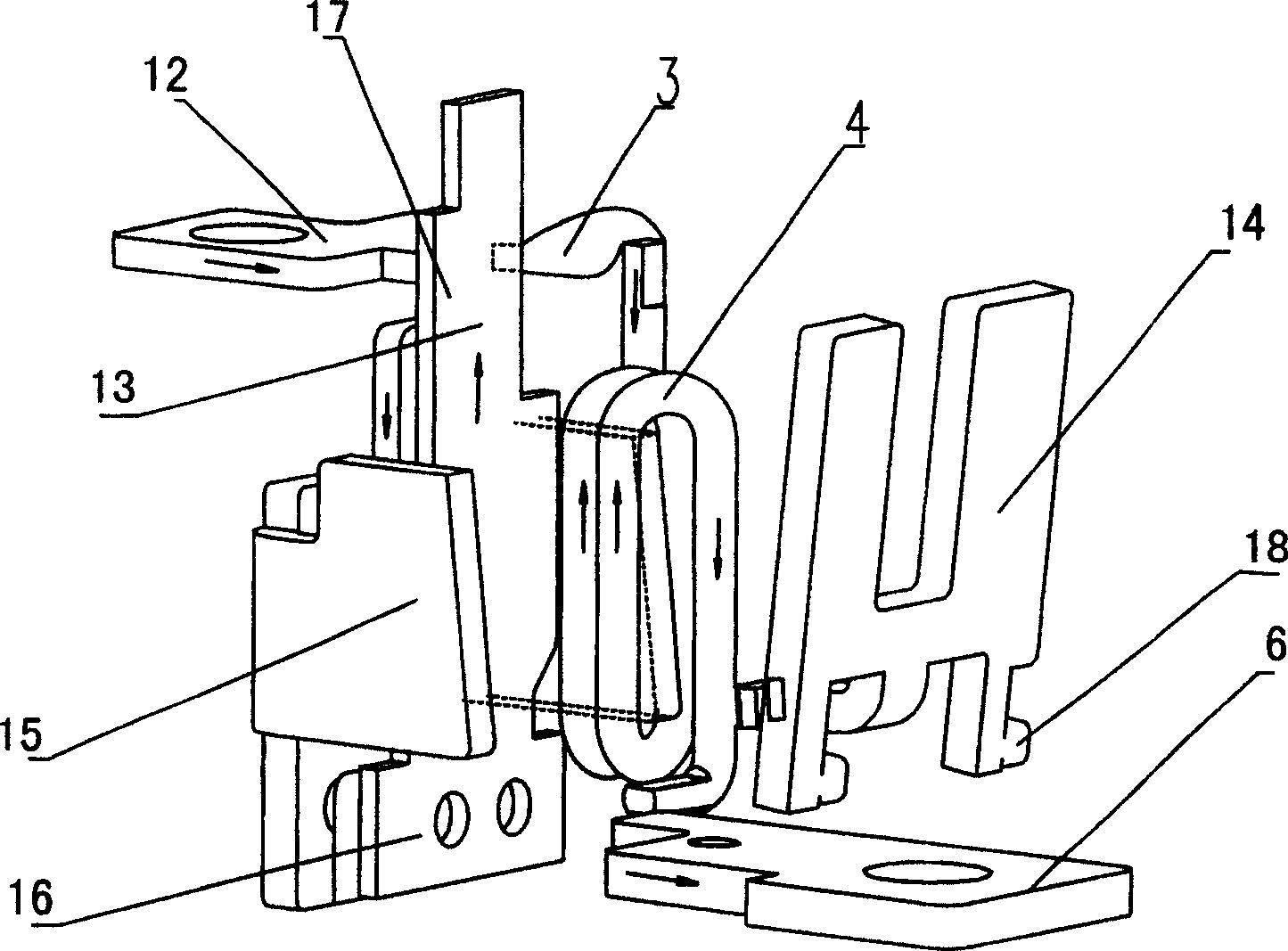 Breaker tripping release