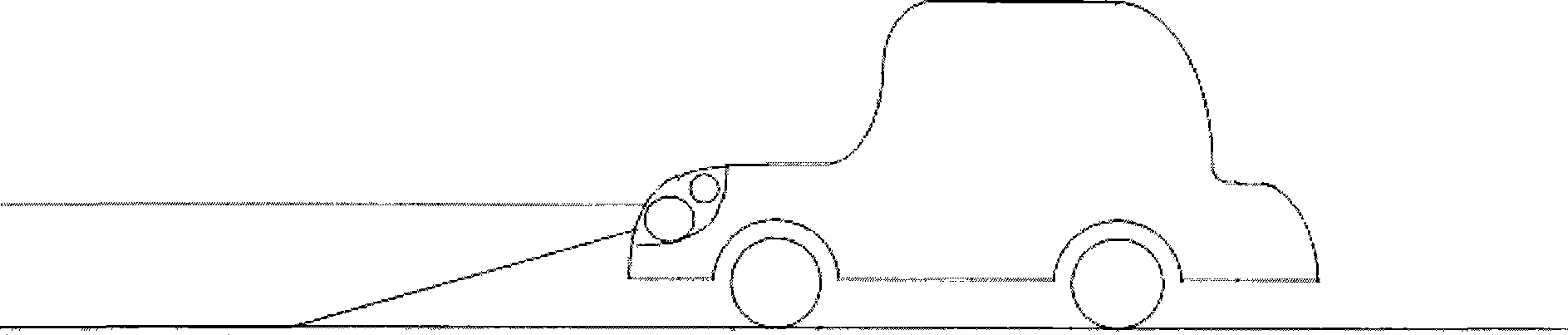 Self-adapting steering headlamp illuminating system