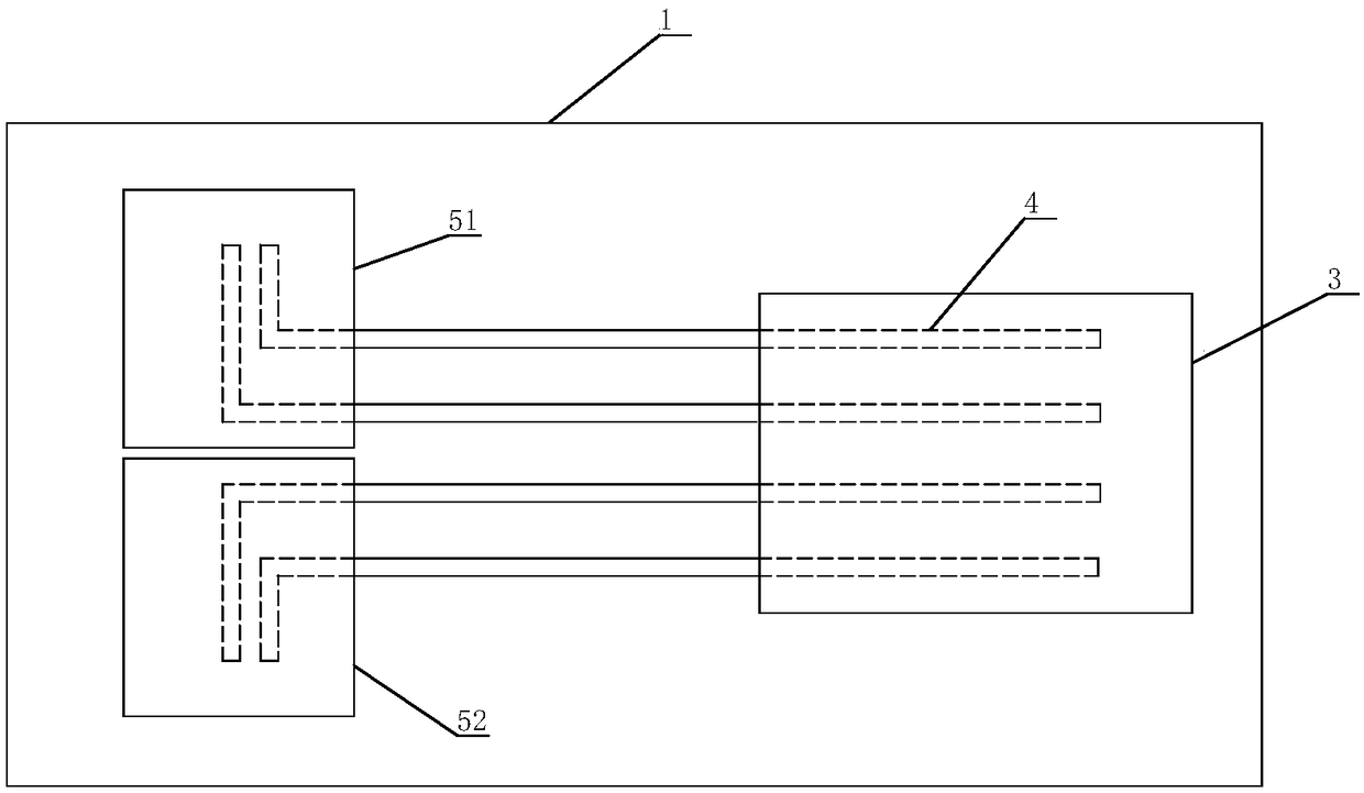 T-type heat dissipation device applied to computer