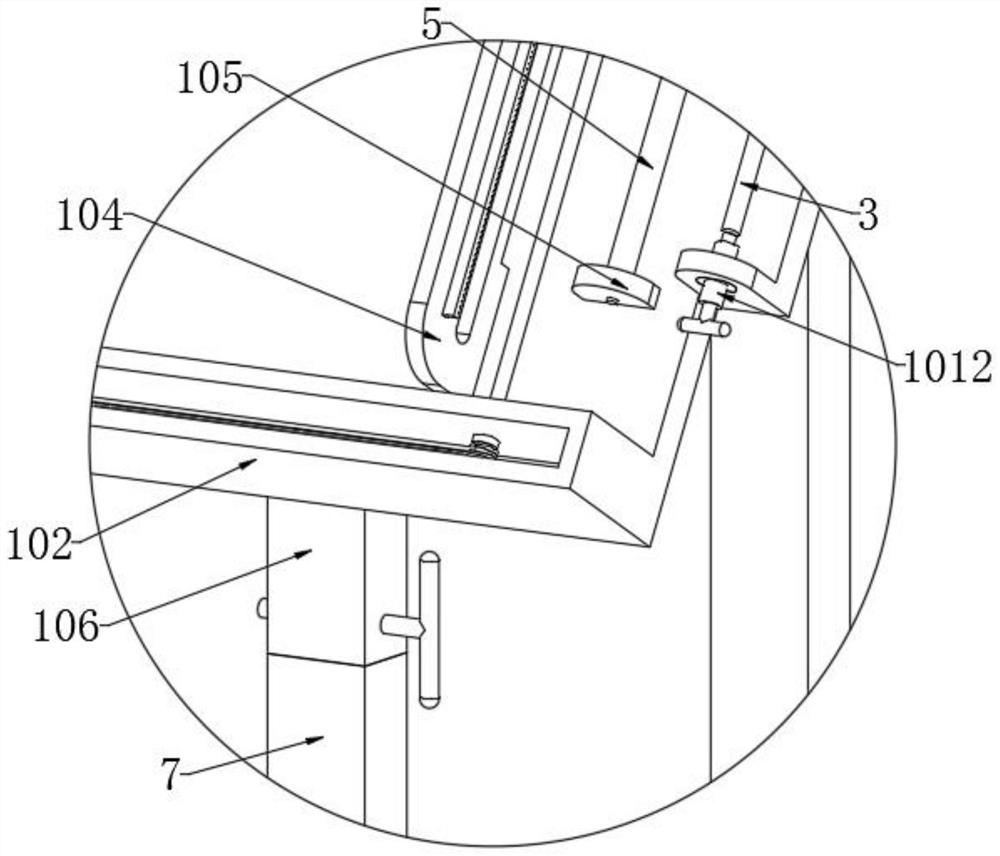 Drawing board frame for animation design auxiliary hand drawing