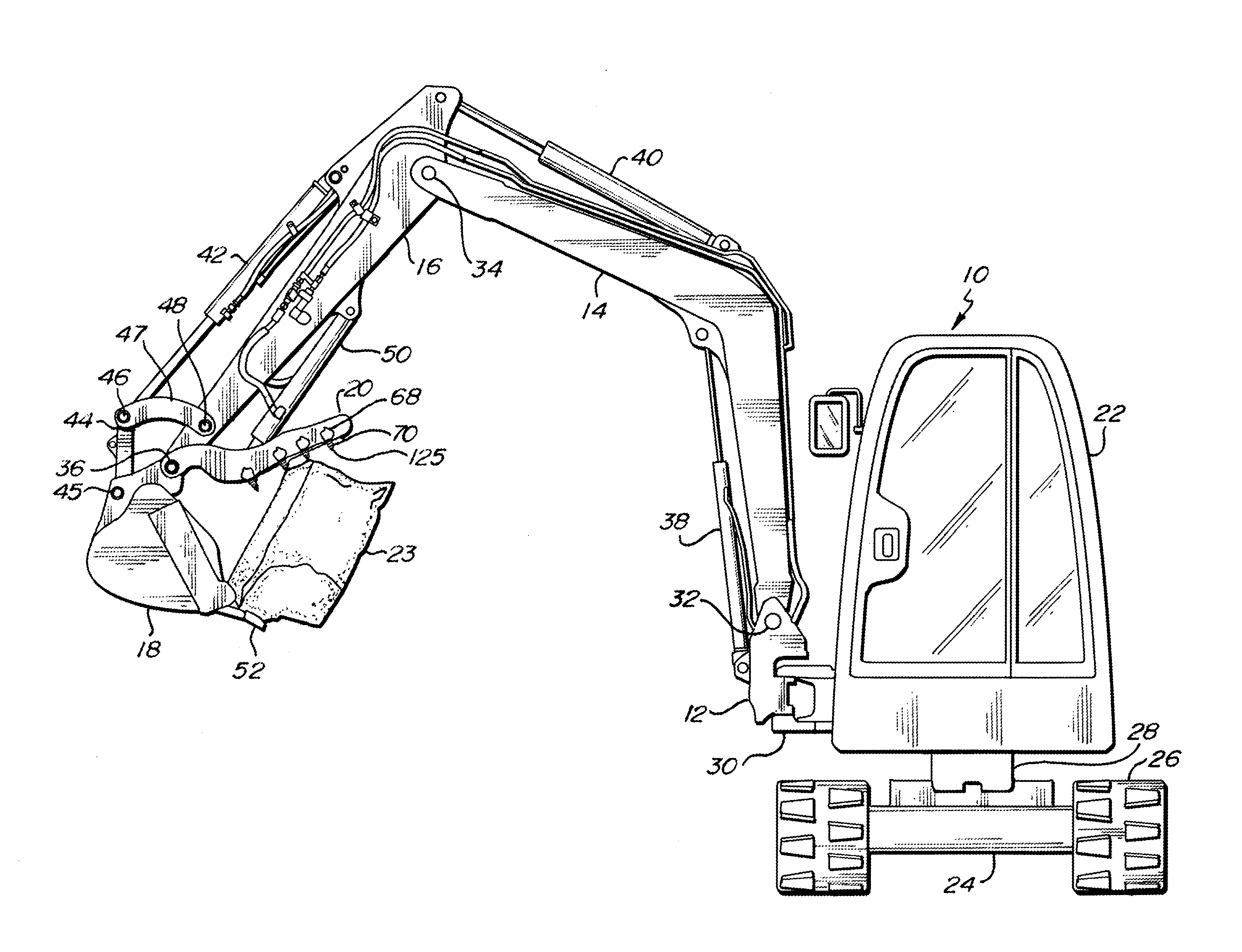 Excavator thumb having hardened removable teeth defining a platform beyond a wear and tear surface of thumb