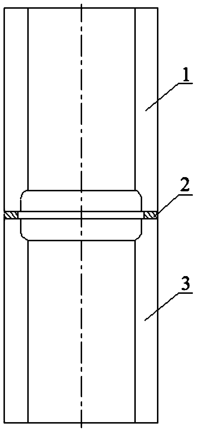 Automatic superposition pulse single-pass welding system and method for stainless steel pipe abutting connection