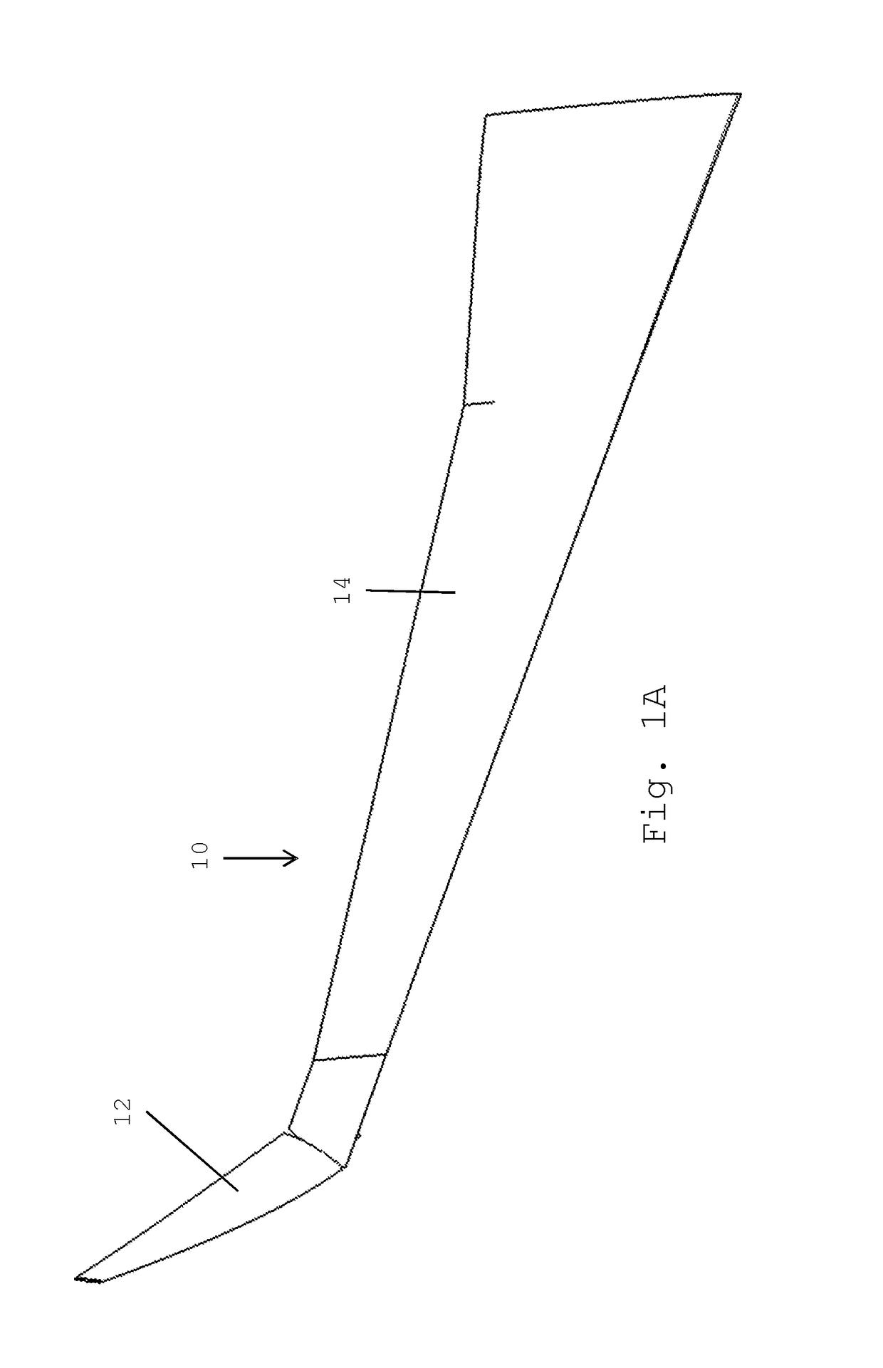 Folding wing tip and rotating locking device