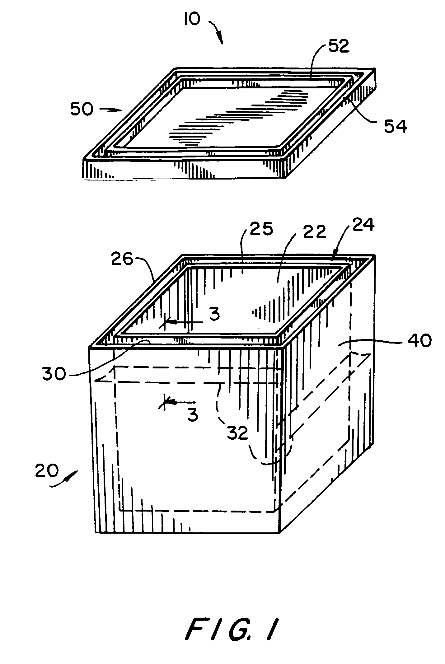 Apparatus for storing food